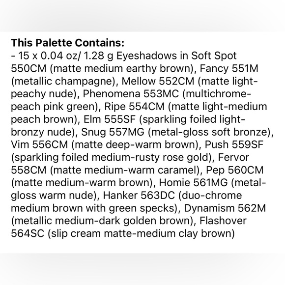 Natasha Denona I Need a Warm Eyeshadow Palette - Picture 7 of 7